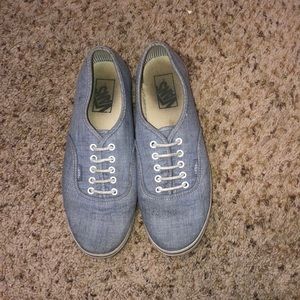 light denim Vans